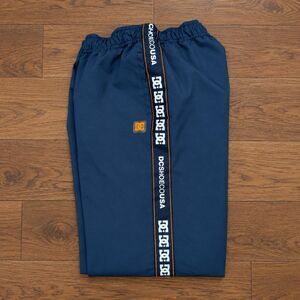 {DC} vintage logo-stripe track pants, M.